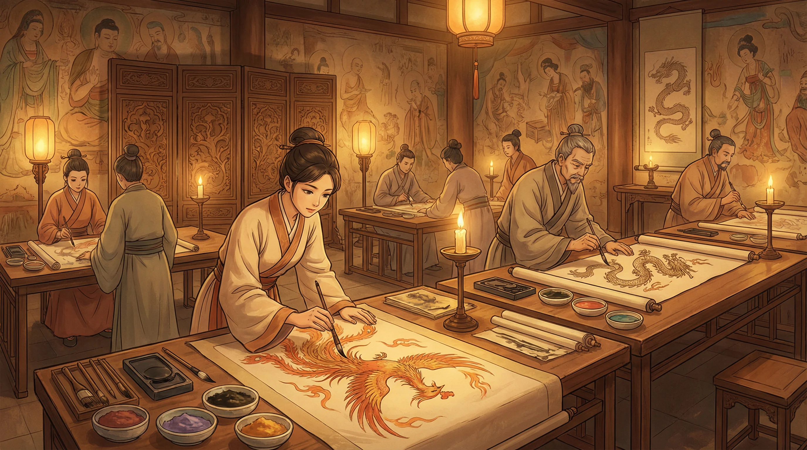 画师入驻 - xfplay资源 国风动漫画师
